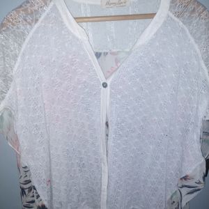 Lace cover-up